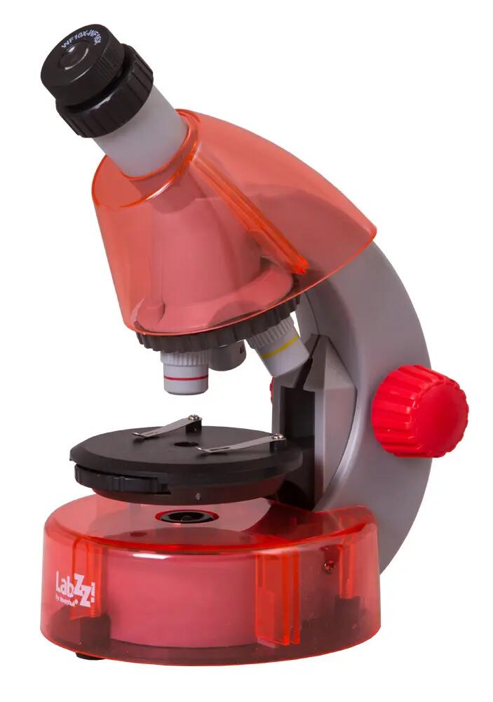 Microscopio Levenhuk LabZZ M101 Arancione con libro in tedesco 2/13