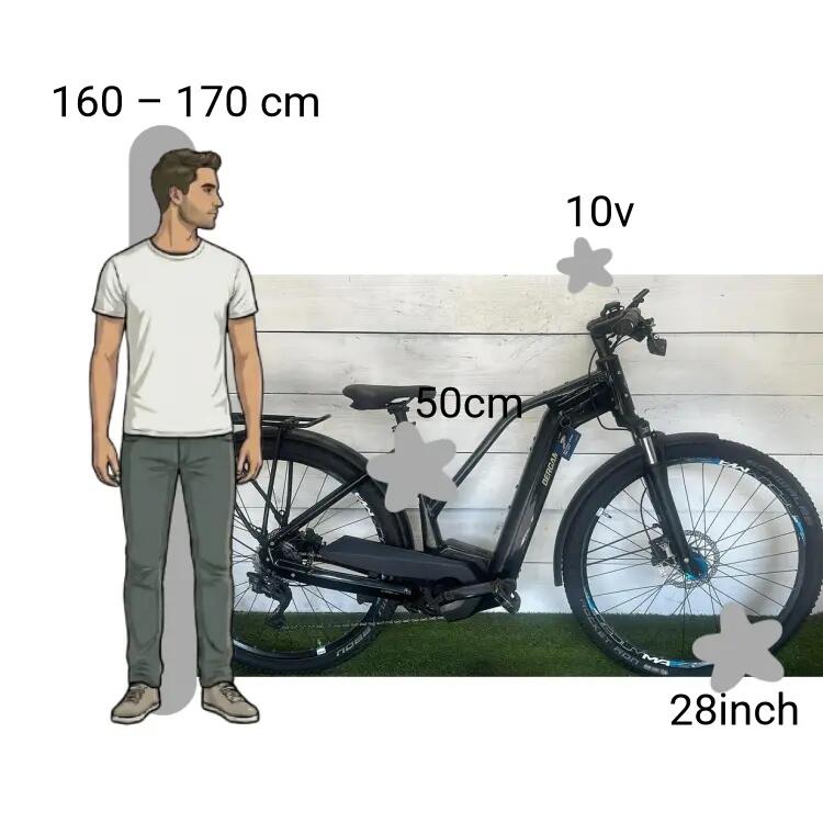 Bicicletta usata Bergamont E-Horizon 2/4