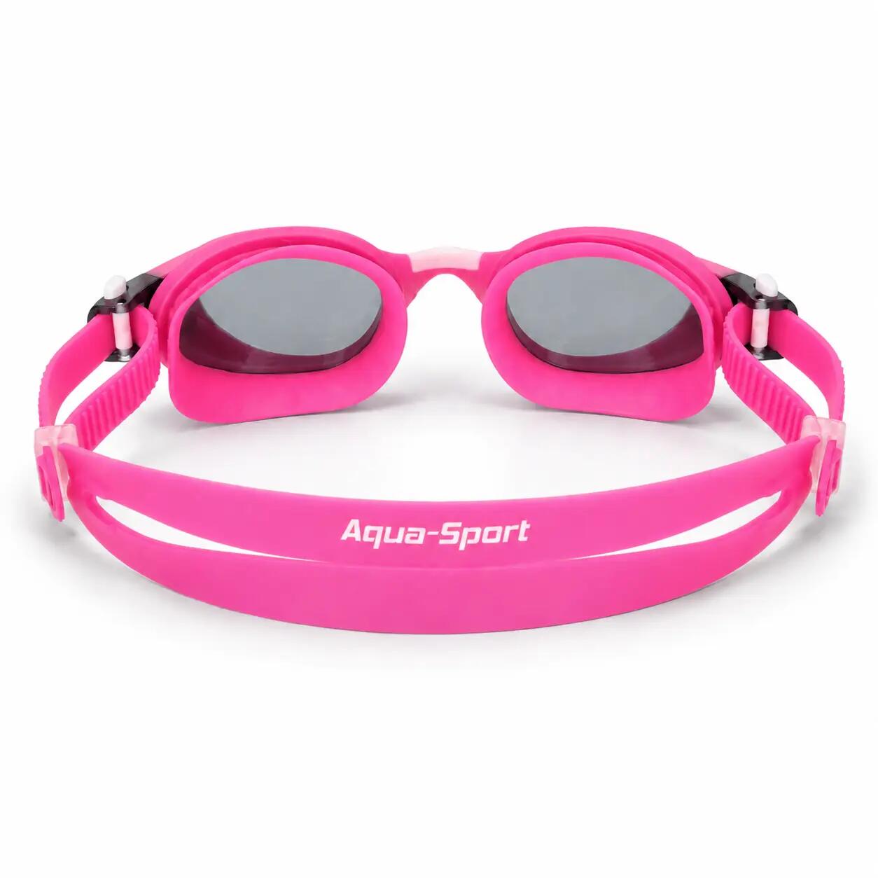 Okulary pływackie dla dzieci na basen do pływania z etui Aqua-Sport Monako 3/7