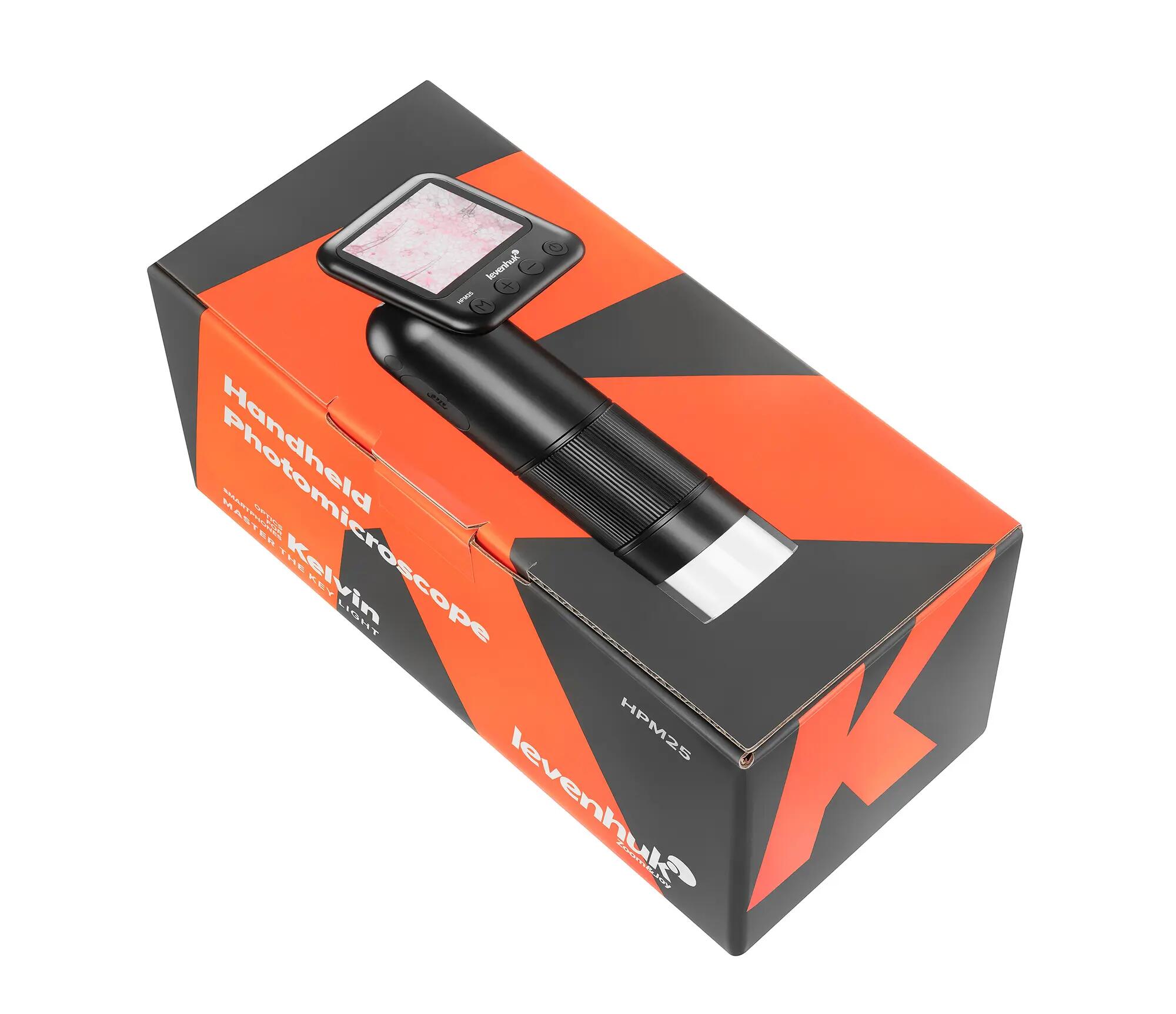 Fotomicroscopio portatile Levenhuk Kelvin HPM25 15/15