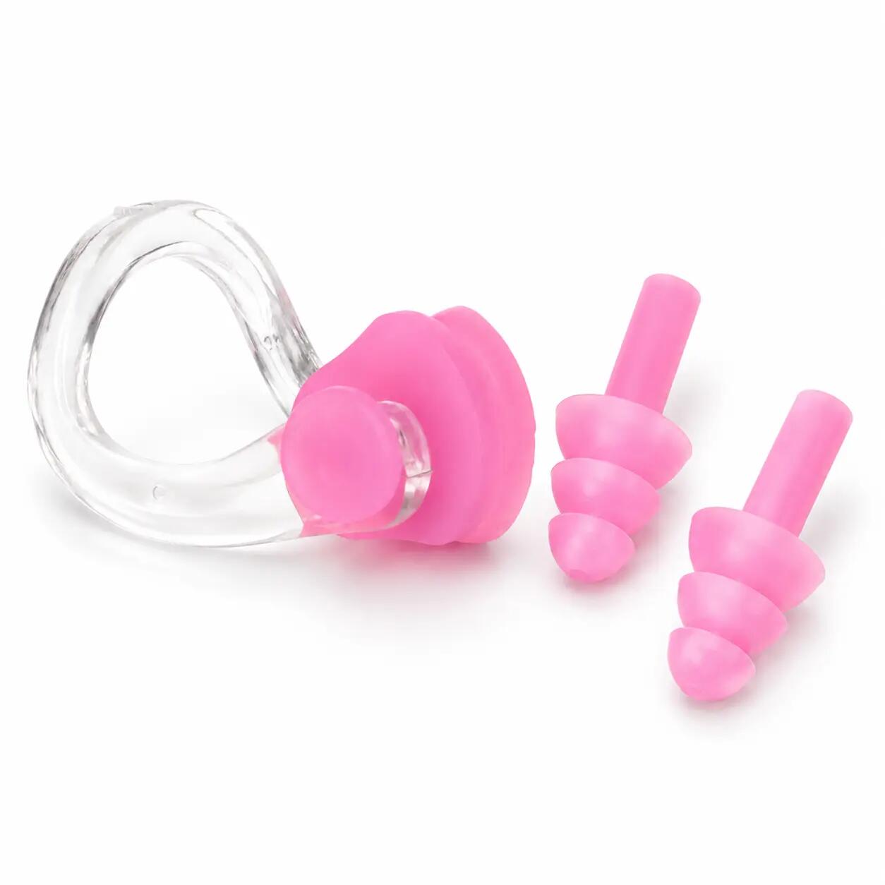 Okulary pływackie dla dzieci do pływania etui zatyczki Aqua-Sport Bubbly Look 5/7