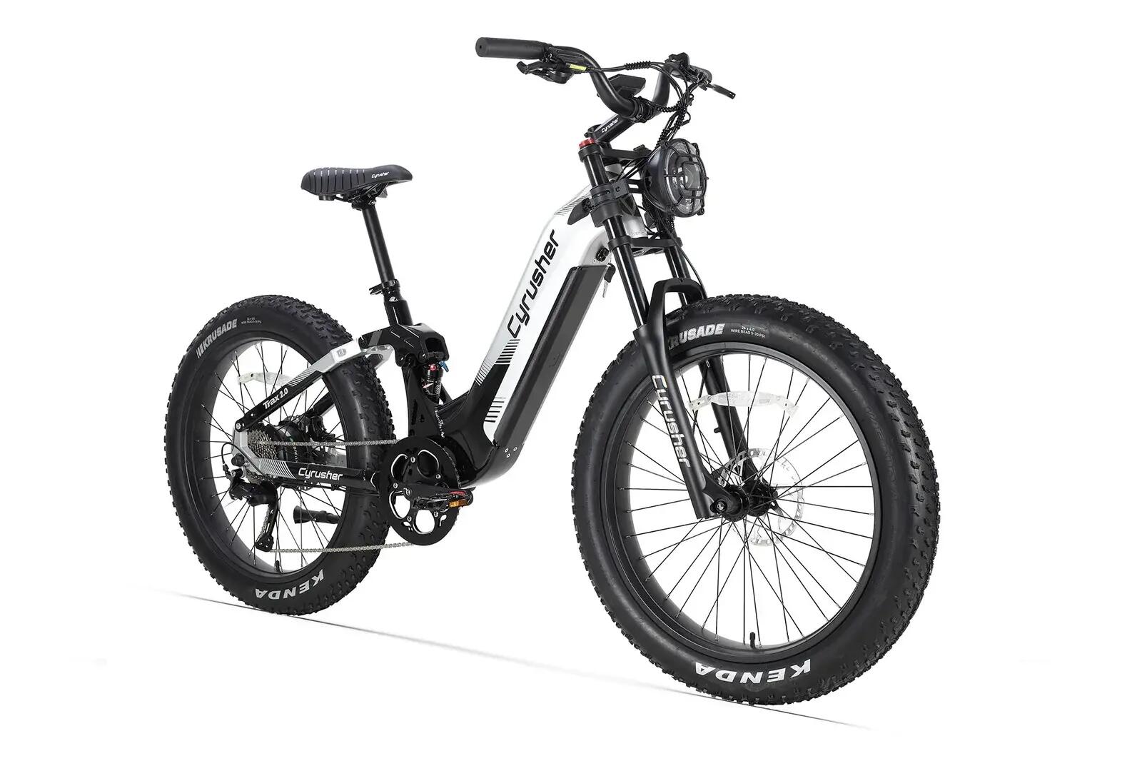 Bicicletta elettrica fuoristrada CYRUSHER Trax 2.0, batteria da 52 V 20 Ah 2/3