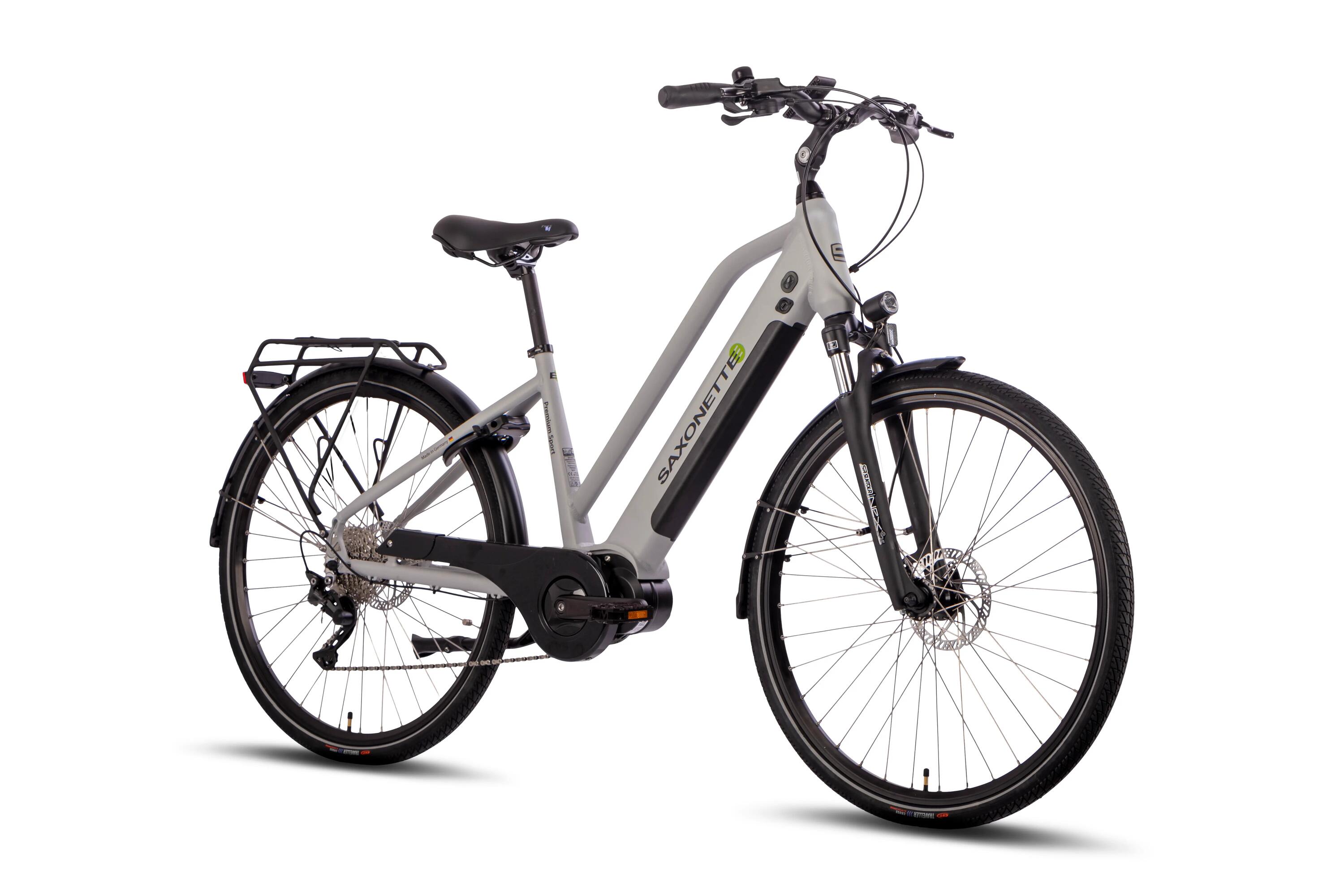 PREMIUM SPORT TRAPEZ E-bike 250W Middenmotor 90Nm, 522Wh, Shimano Deore 2/2