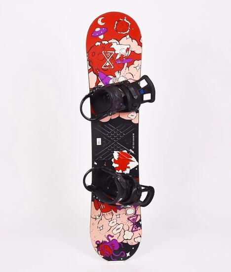 RECONDITIONNE - Snowboard Occasion Burton LTR (rouge) - BON
