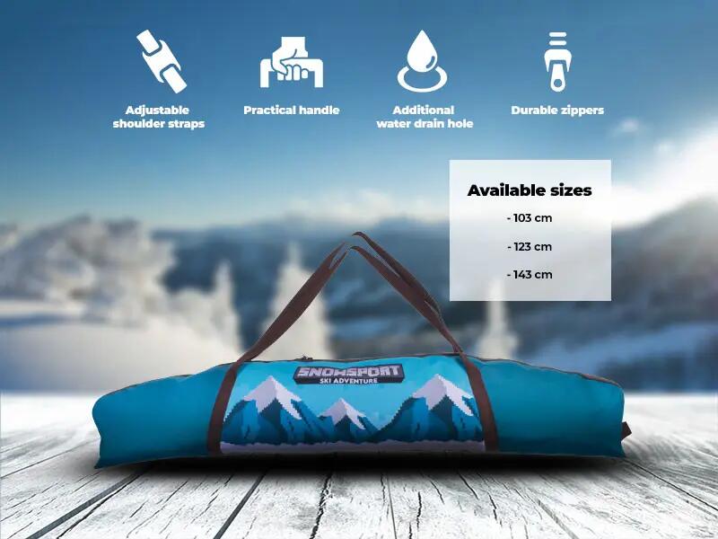Zestaw dla dzieci Pokrowiec na narty + Pokrowiec na buty 6in1 Snowsport Boot Bag 3/6
