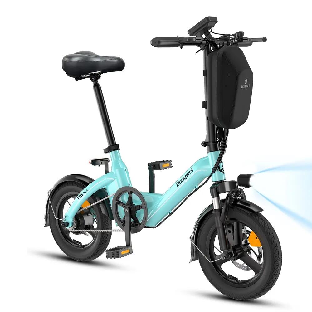 Mini e-bike Bodywel T16PRO da 14 pollici con batteria da 36V 10Ah 2/7