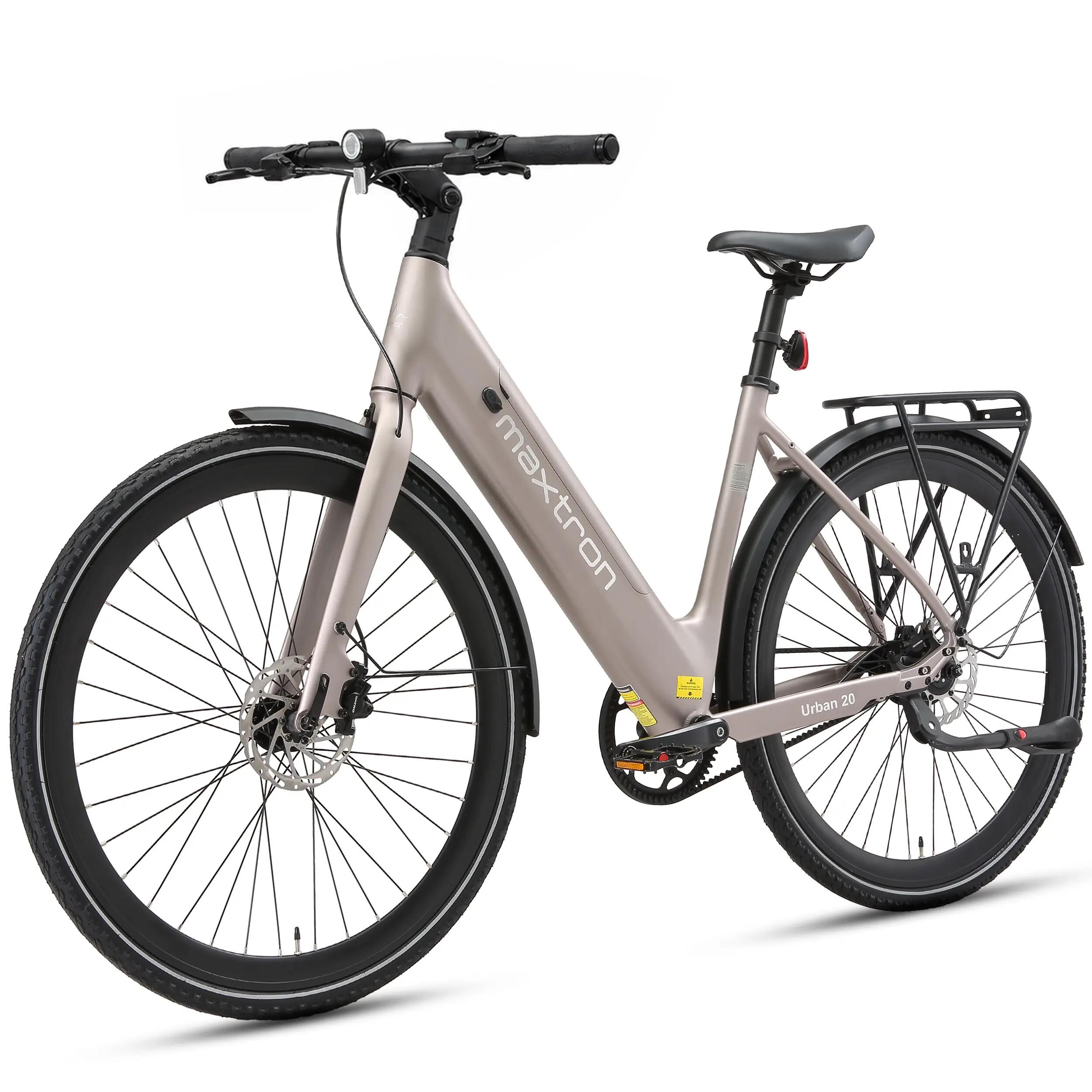 Urban20 Vélo électrique ville 250W, capteur de couple, courroie 2/5