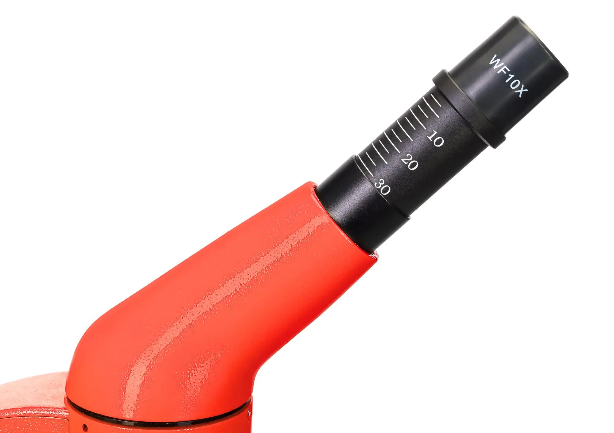Microscopio Levenhuk Rainbow 50L Arancione con libro in bulgaro 12/15