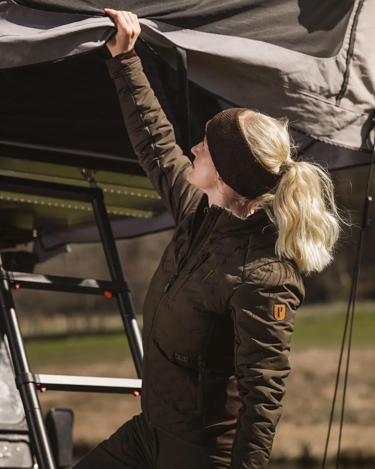 Damen Stirnband Birds Eye 3/5