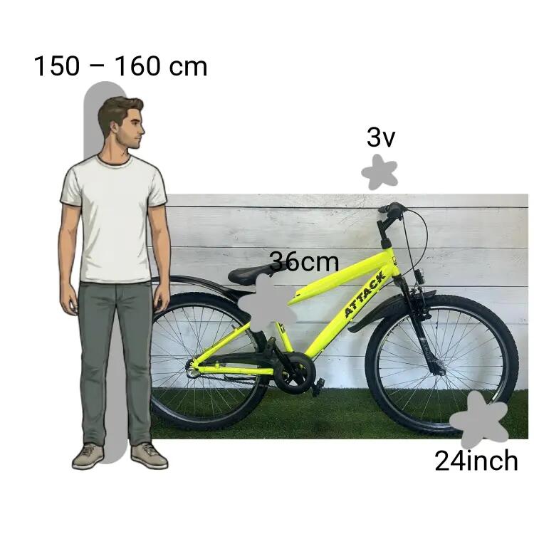 Bicicletta usata Altec Attack 2/4
