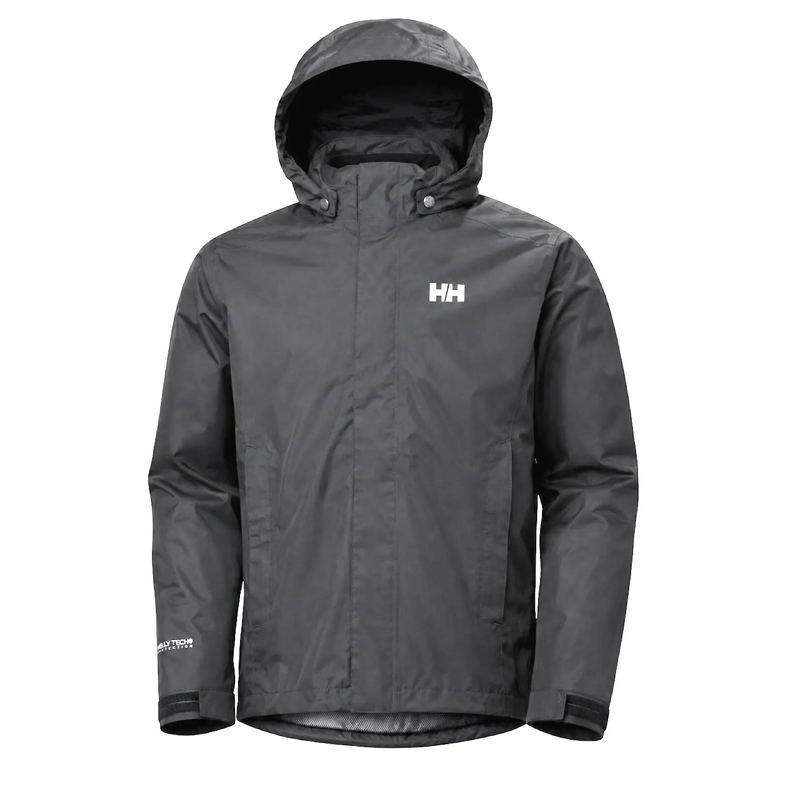 Juniors' Seven J Kinder Regenjacke Helly Hansen Schwarz Gr. 128 1/3