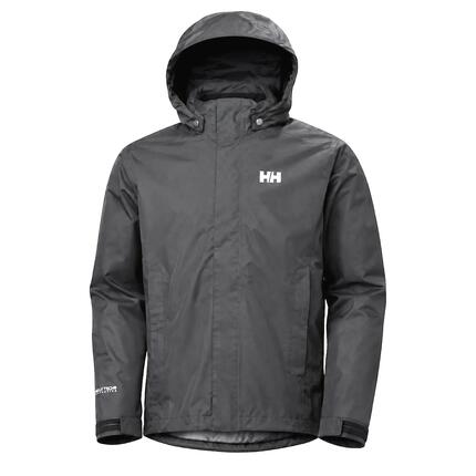 Juniors' Seven J Kinder Regenjacke Helly Hansen Schwarz Gr. 128