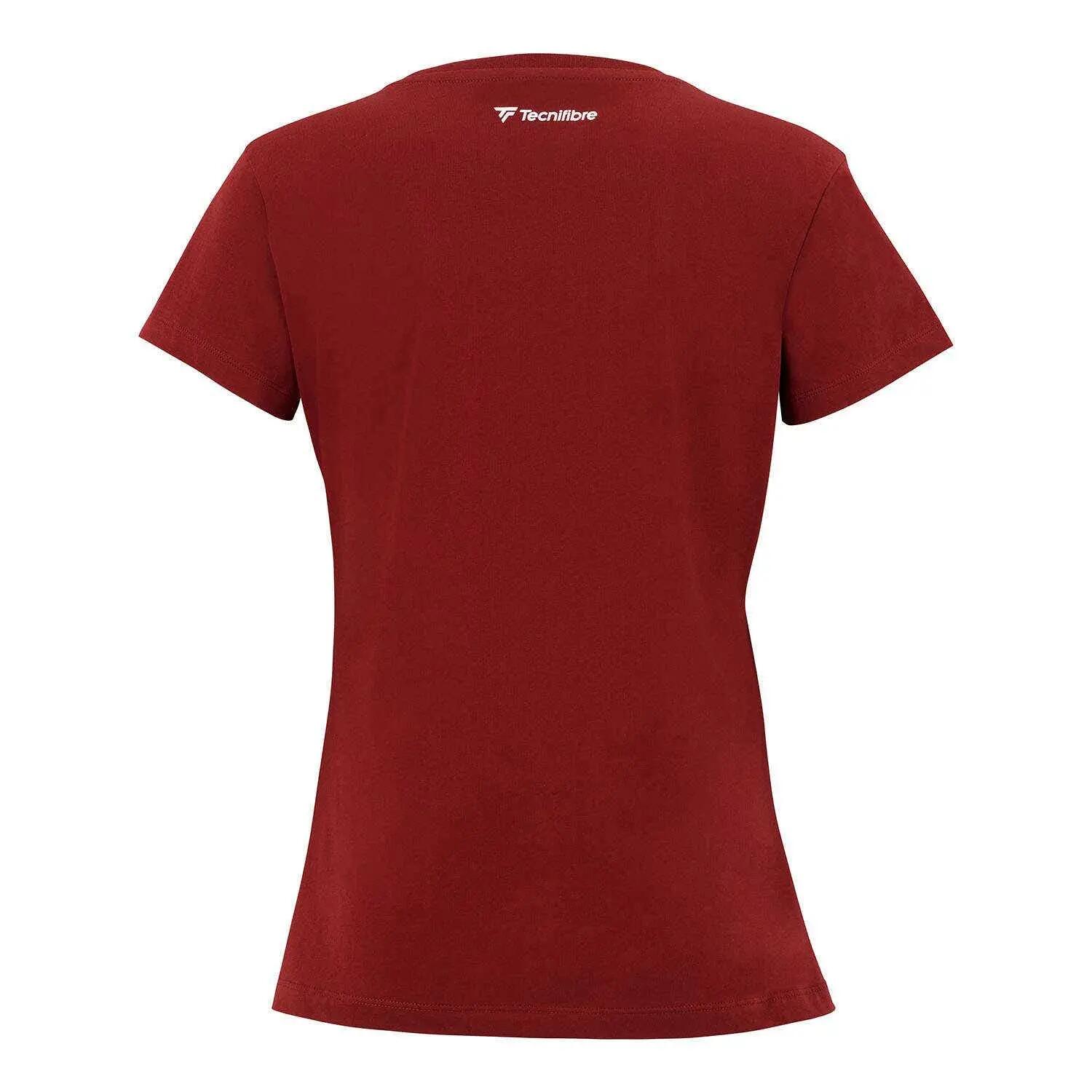 CAMISETA TECNIFIBRE TEAM COTTON CARDINAL 22WCOTCR3 MUJER L 2/7