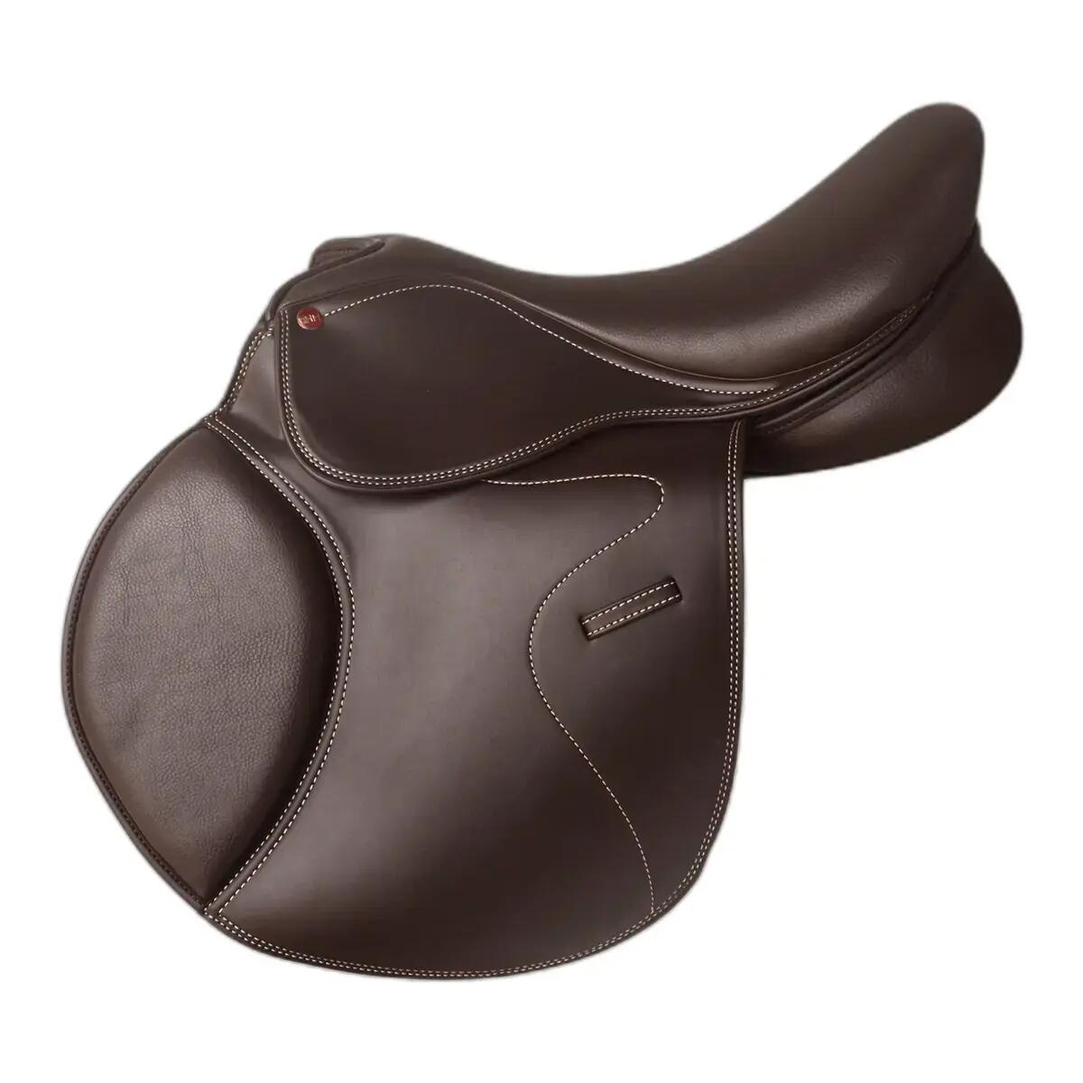 Selle d'obstacle pour cheval anglaise Hispano Hipica Gracia 1/1