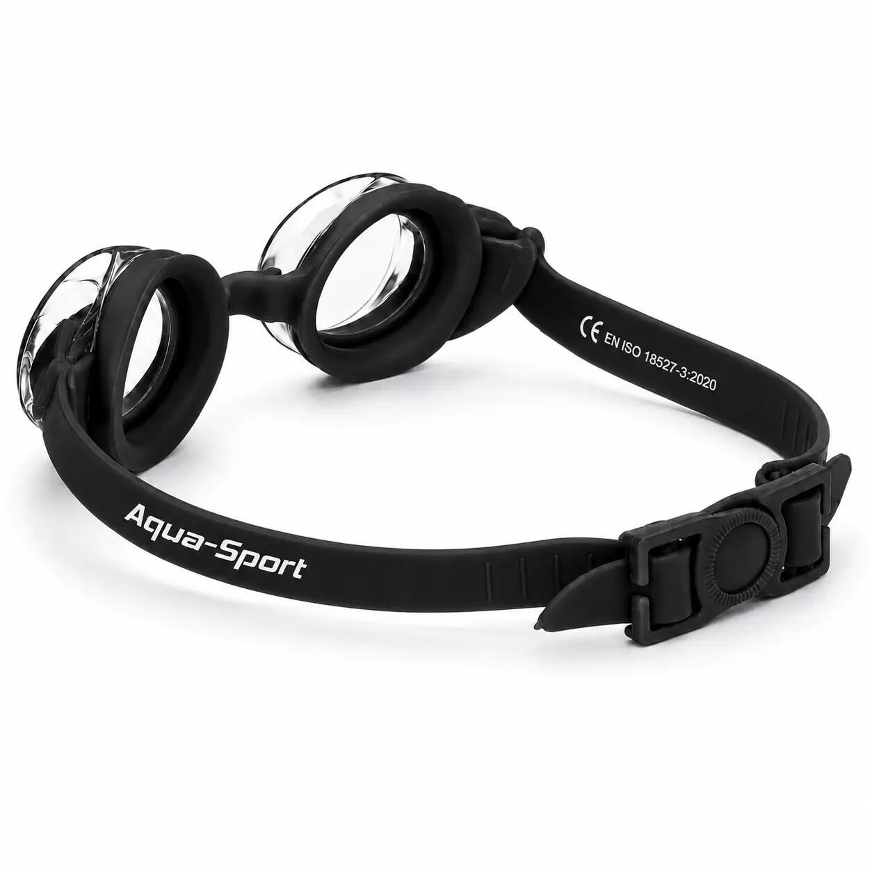 Okulary pływackie dla dzieci do pływania etui zatyczki Aqua-Sport Bubbly Look 6/7