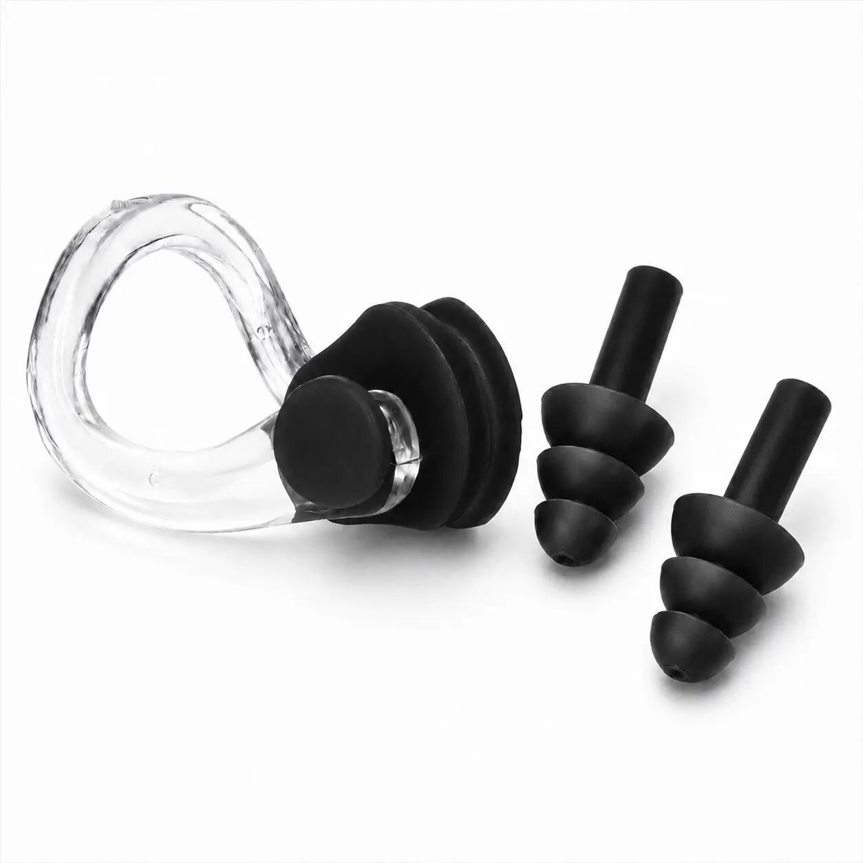 Okulary pływackie dla dzieci do pływania etui zatyczki Aqua-Sport Bubbly Look 5/7