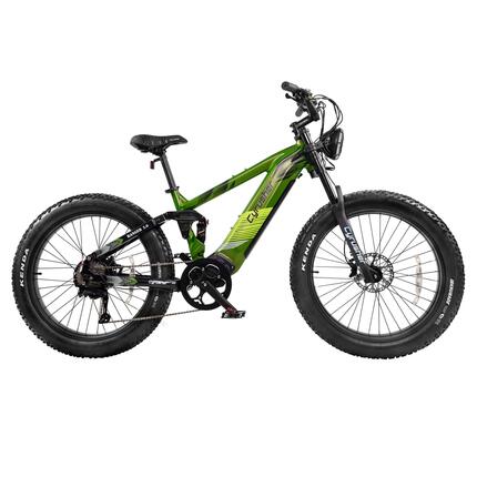 CYRUSHER Ranger 2.0 elektrische mountainbike, 52V 20Ah LG-accu, Shimano 9