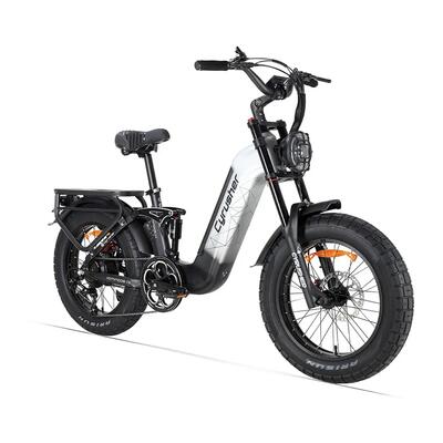 Cyrusher kommoda 3.0 20" elektrische bakfiets 250w 48v 20ah