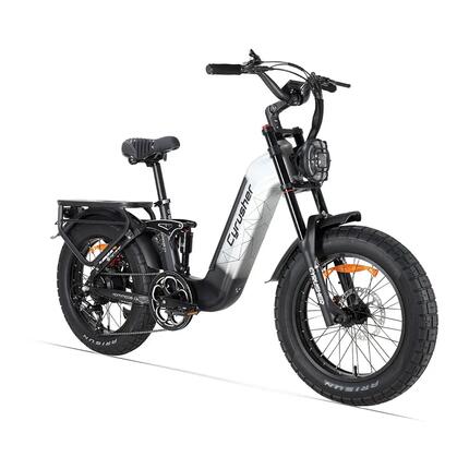 Vélo cargo électrique CYRUSHER Kommoda 3.0 20" 250 W 48 V 20 Ah