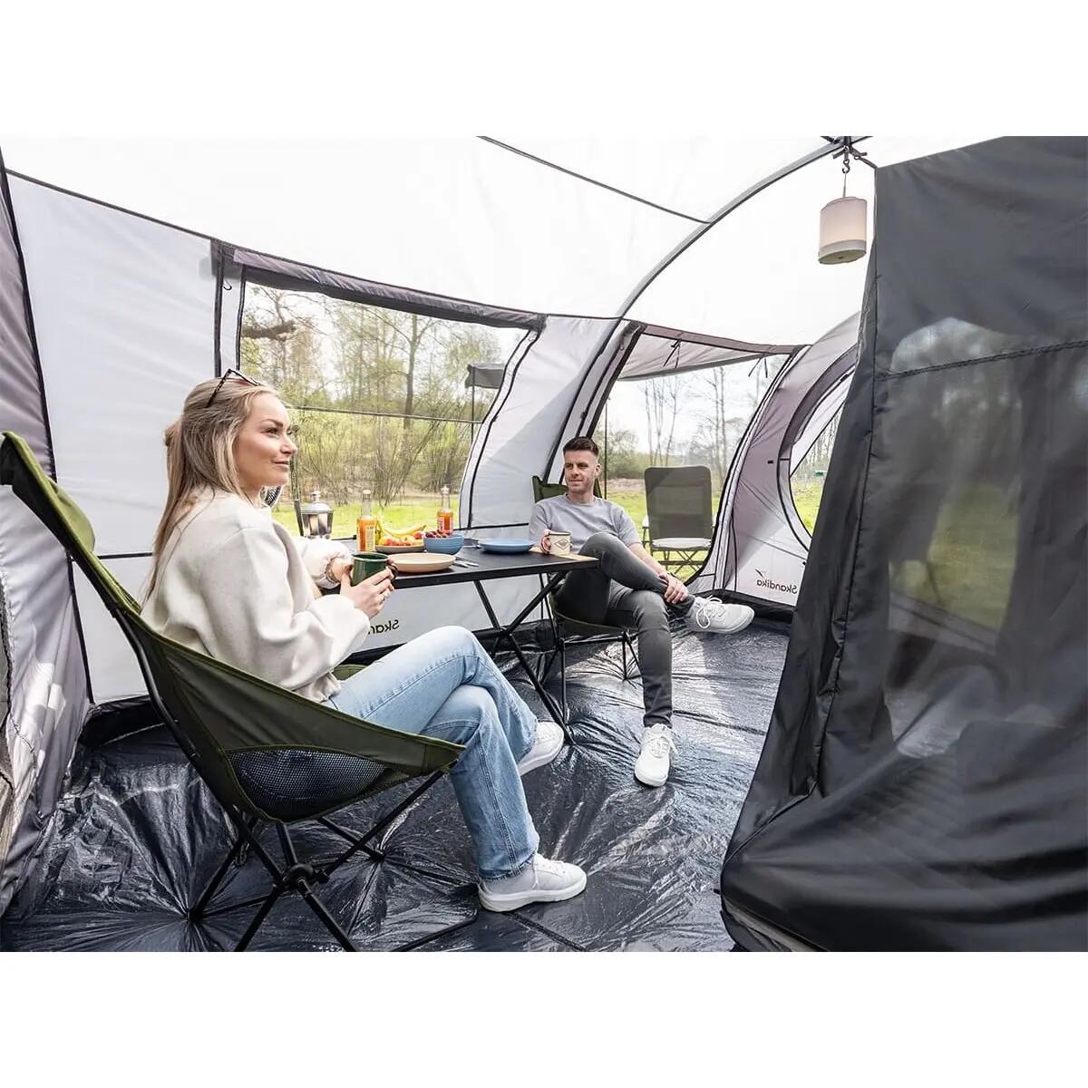 Gebraucht - Busvorzelt Esbjerg Travel 4 Protect - Freistehend - 2 Schlafkabinen 8/17