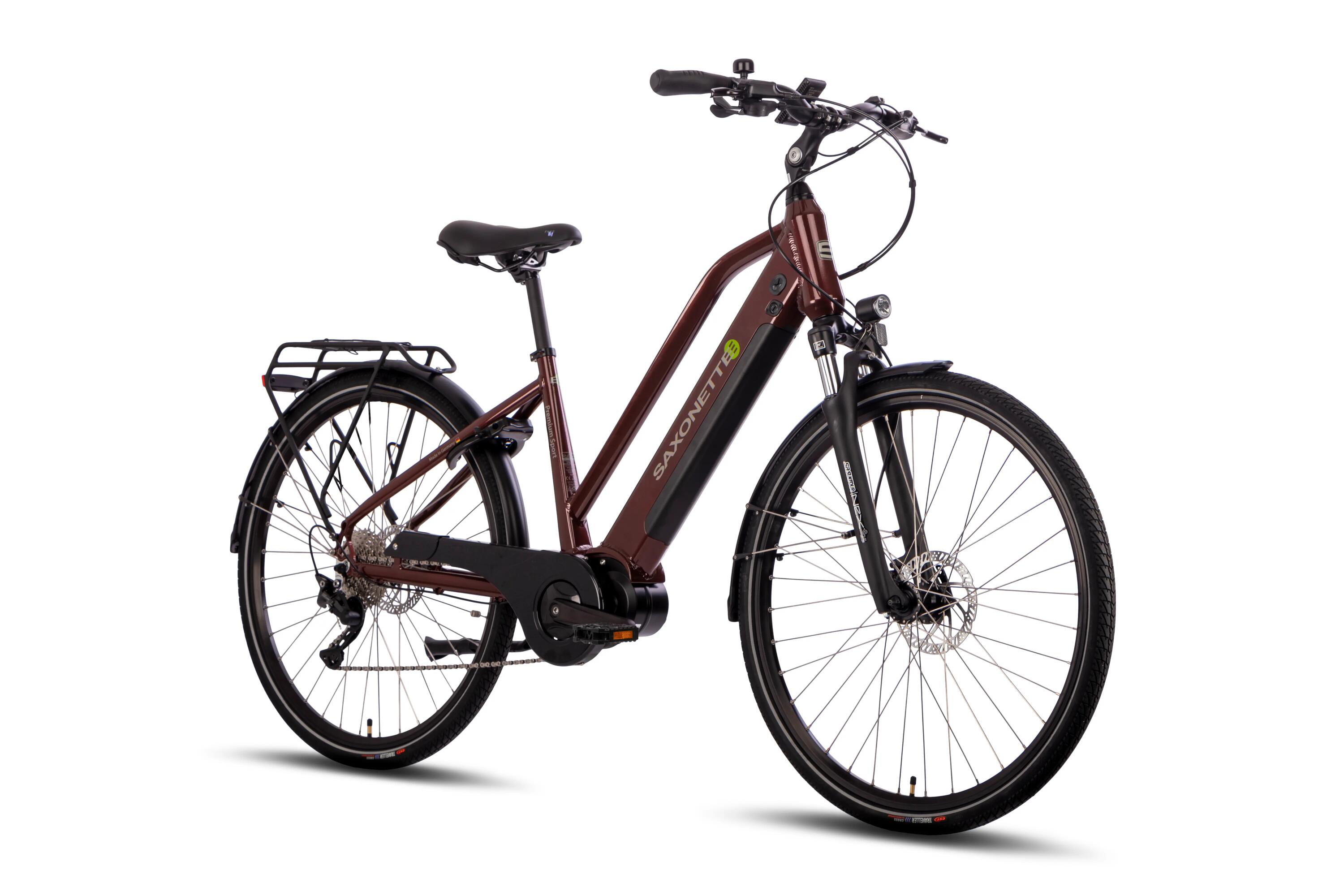 PREMIUM SPORT TRAPEZ E-bike 250W Middenmotor 90Nm, 522Wh, Shimano Deore 2/2