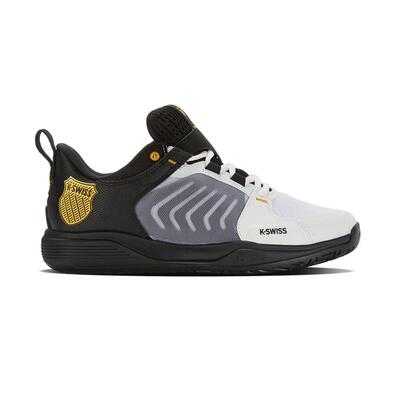 Women's grey and black k-swiss ultrashot team all court 07395052 padel shoes