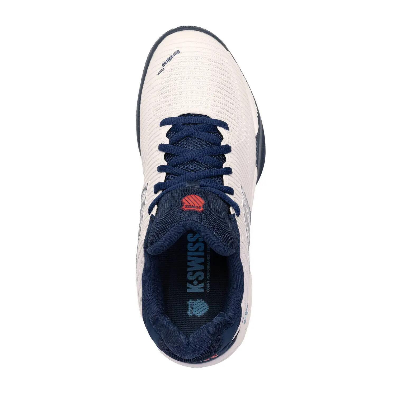 Kswiss Hypercourt Express 2 Blanco Azul Marino 6614146 4/6
