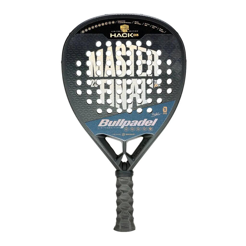 Padel rackets Men Bullpadel Paquito Navarro Hack 03 Master Final 23 Black
