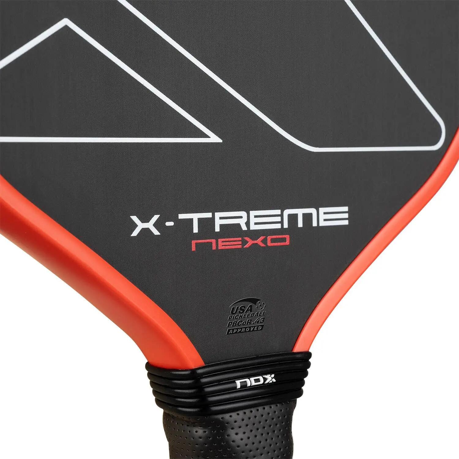 Pickleball Nox X-treme Nexo 16mm Noir/rouge 4/5
