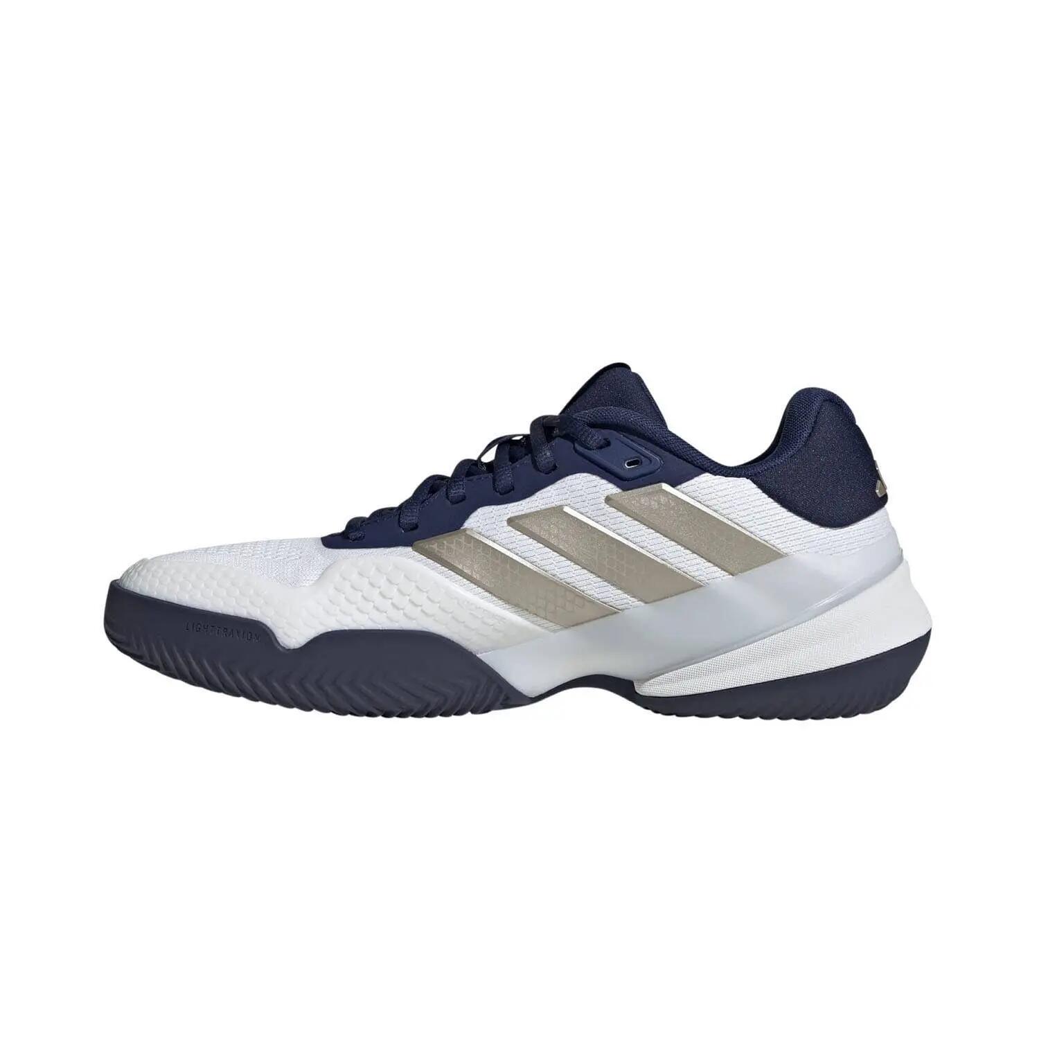 Adidas Barricade 14 Clay Blanco/azul Oscuro Js4113 4/7