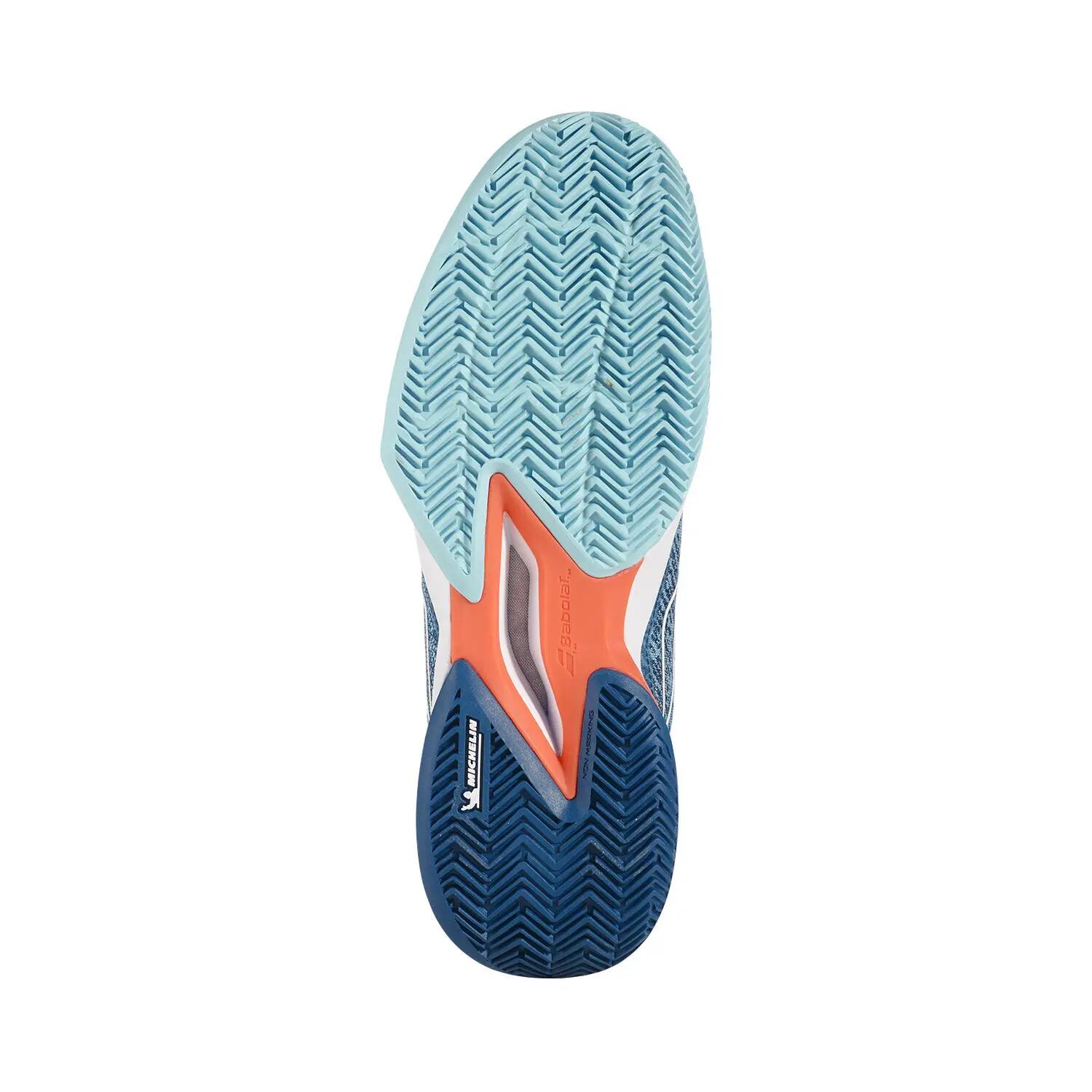 Babolat Jet Mach 3 Clay Azul/laranja Homem 30523631 5/7