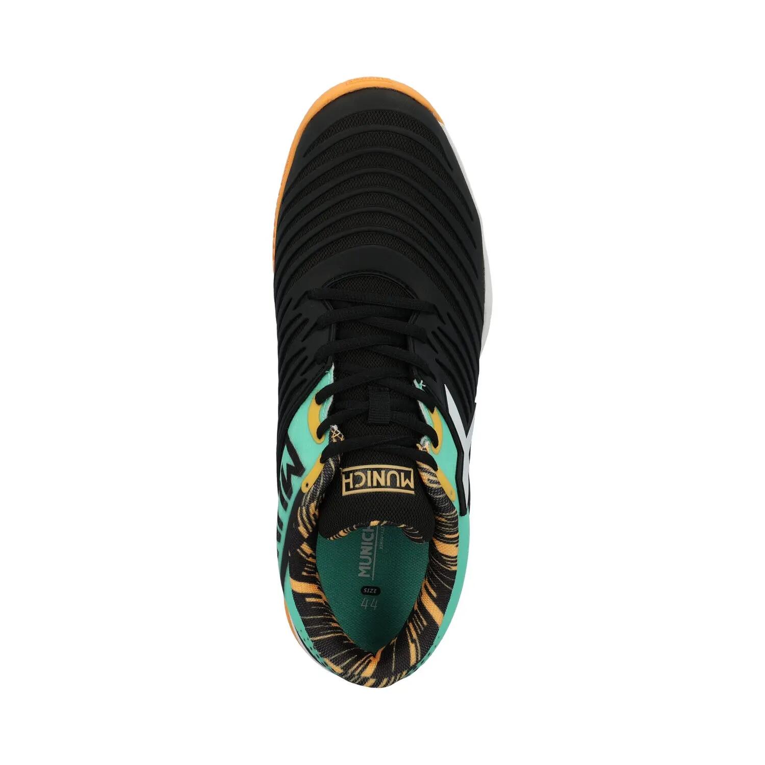 MUNICH PADX PADEL 61 Zapatillas de Pádel Negro y Turquesa 5/6