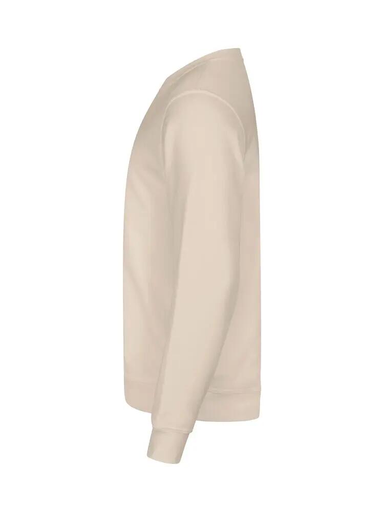 clique Basic Roundneck sweat-shirt col rond unisexe, tissu anti-boulochage – 3/4