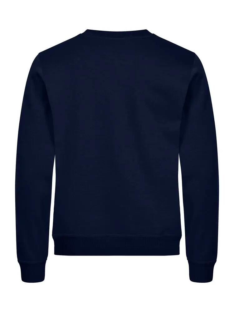 clique Basic Roundneck sweat-shirt col rond unisexe, tissu anti-boulochage – 2/4
