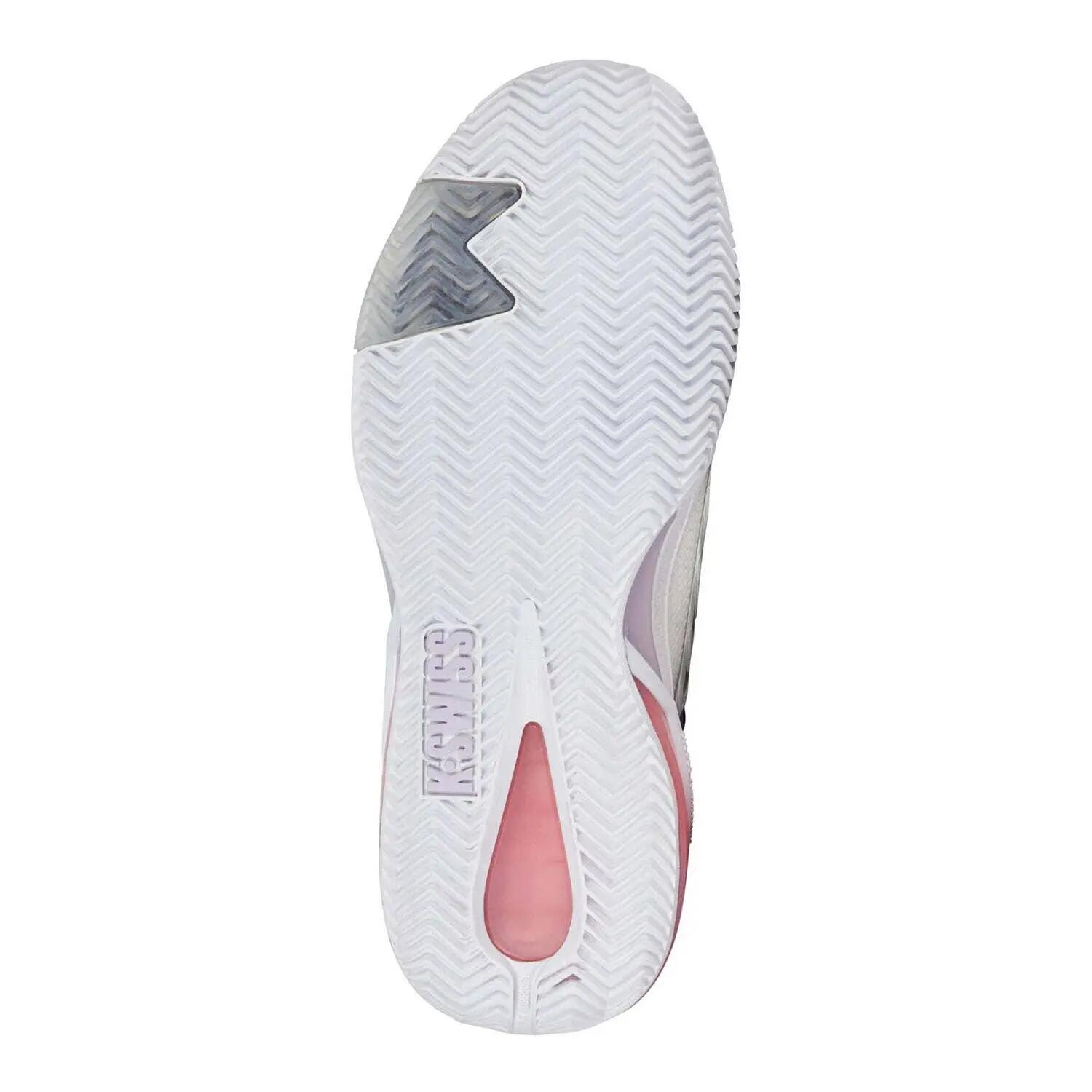 Kswiss Ultra Shot 4 Clay 94438182 Blanco Morado Mujer 5/7