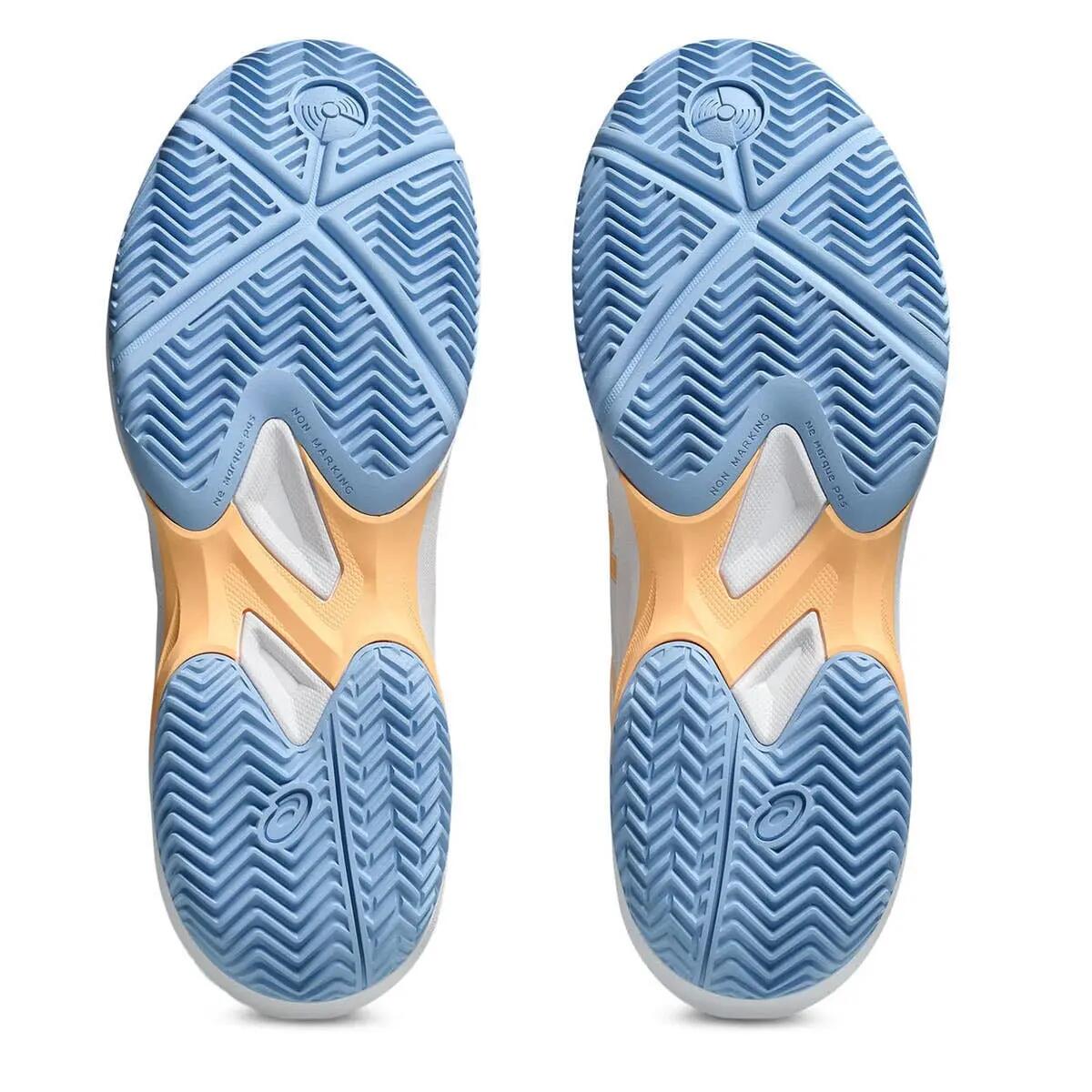 "Gel Game" Sneaker für Damen Weiß/Orange/Glühen 5/7