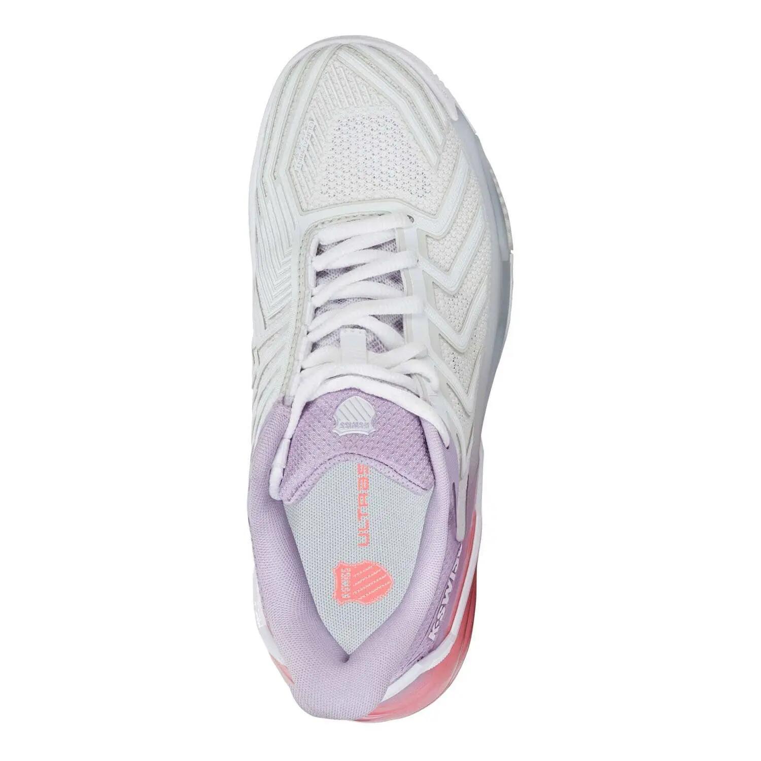 Kswiss Ultra Shot 4 Clay 94438182 Blanco Morado Mujer 4/7