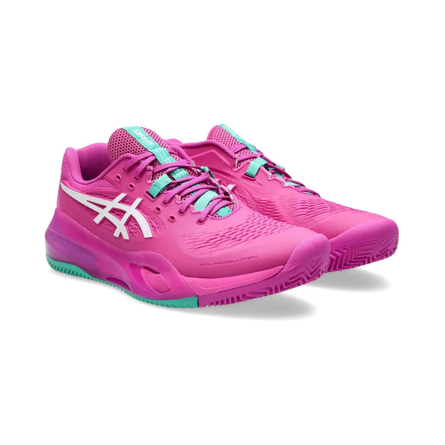 Asics Gel-resolution X Clay Rosa/türkis 1041a485 2/6