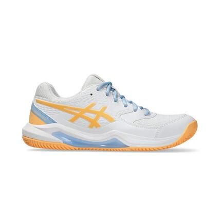 Asics Gel-dedicate 8 Padel Blanc Orange Woman 1042a241