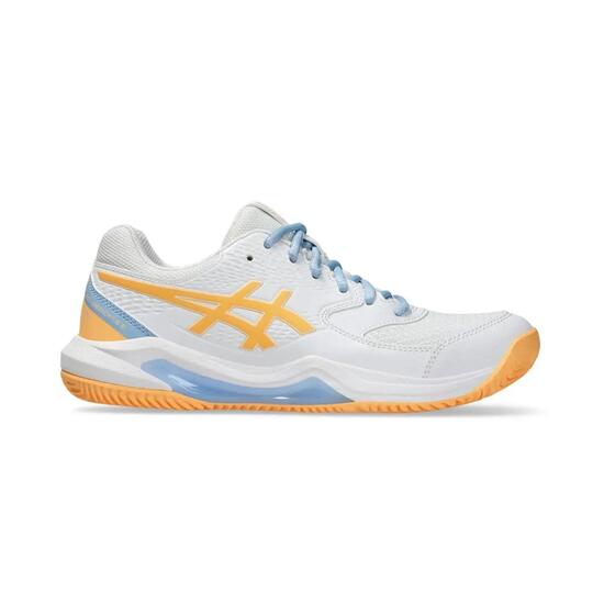 Asics Gel-dedicate 8 Padel Blanc Orange Woman 1042a241