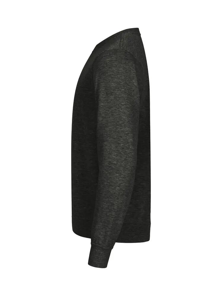 clique Basic Roundneck sudadera unisex – tejido suave anti-pilling – Anthracite 4/4