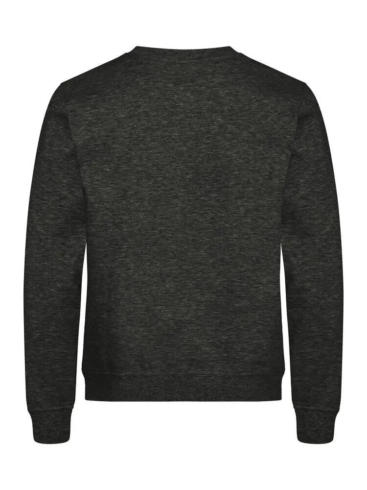 clique Basic Roundneck sudadera unisex – tejido suave anti-pilling – Anthracite 2/4