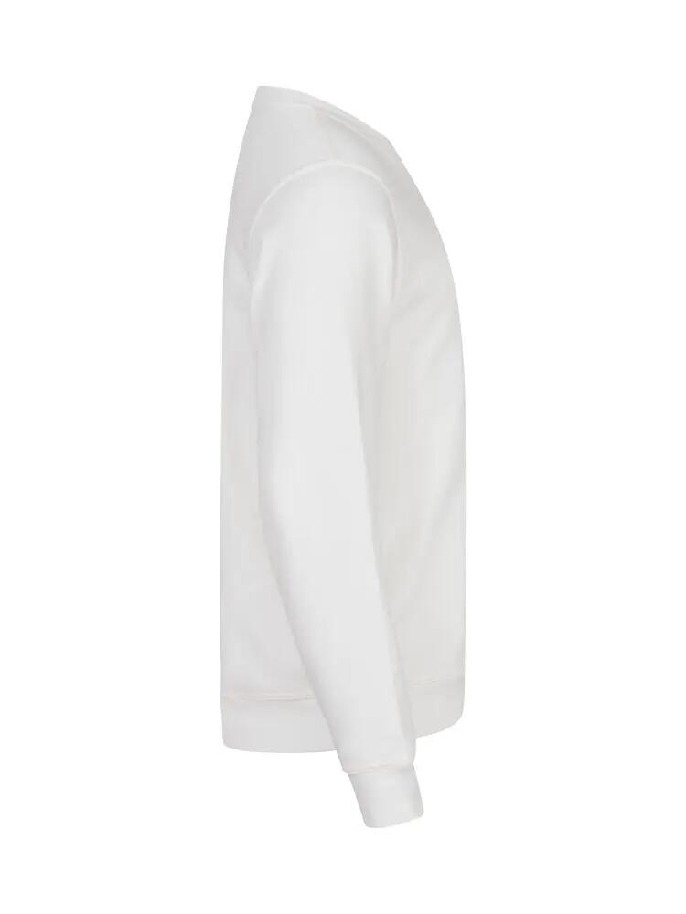 clique Basic Roundneck sweat uni à col rond – white 2/4