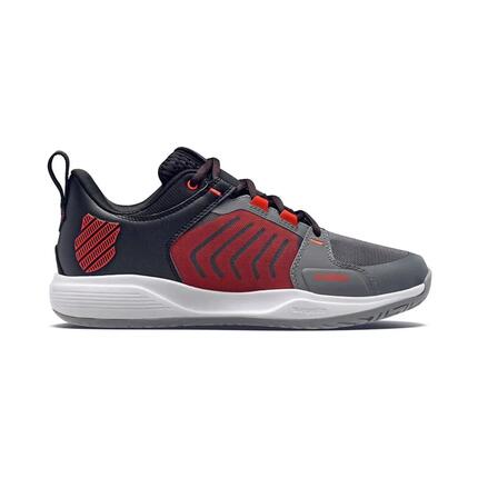 Chaussures De Padel Femme K-swiss Ultrashot Team All Court 07395052 Gris Et Noir