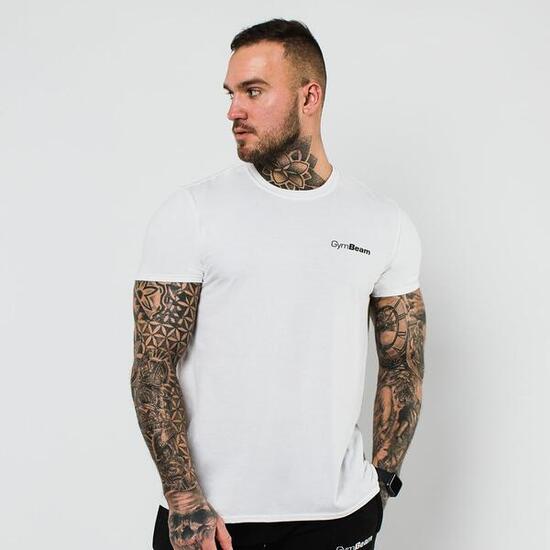 Uomo t-shirt cotone rossa Basic