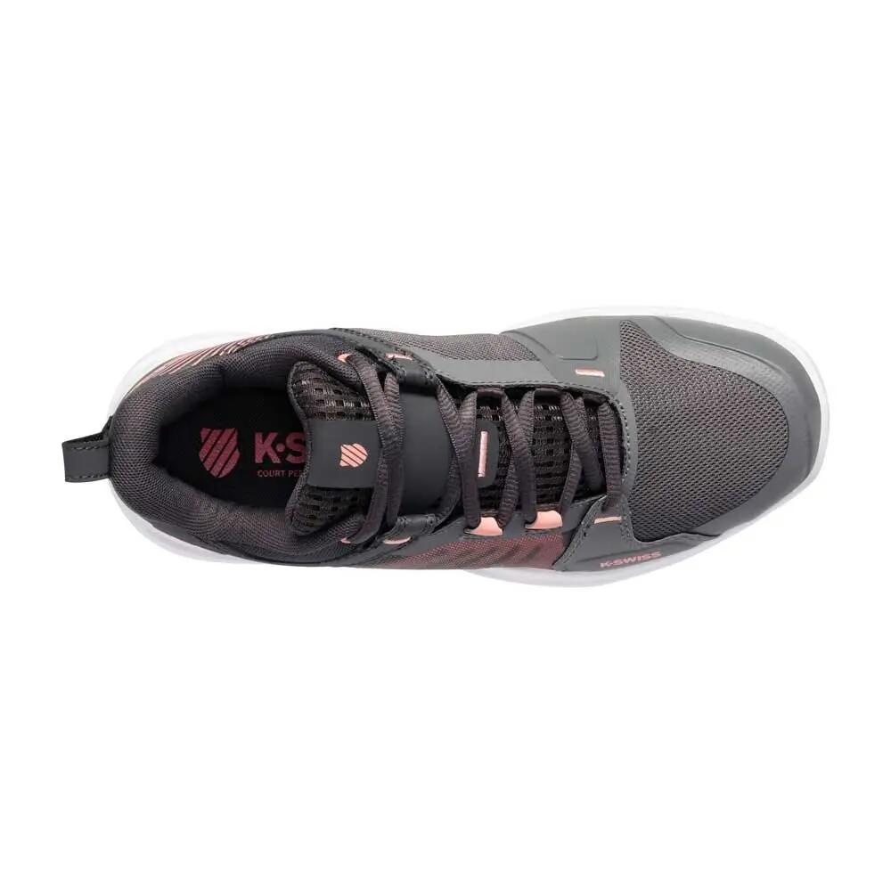 Kswiss Ultrashot Team All Court Gris Negro Mujer 97395050 4/5