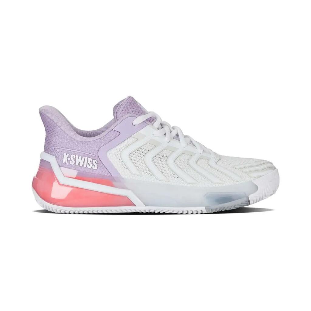 Kswiss Ultra Shot 4 Clay 94438182 Blanco Morado Mujer