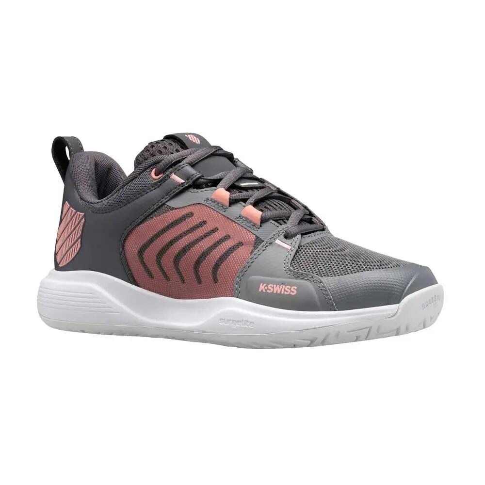 Kswiss Ultrashot Team All Court Gris Negro Mujer 97395050 2/5