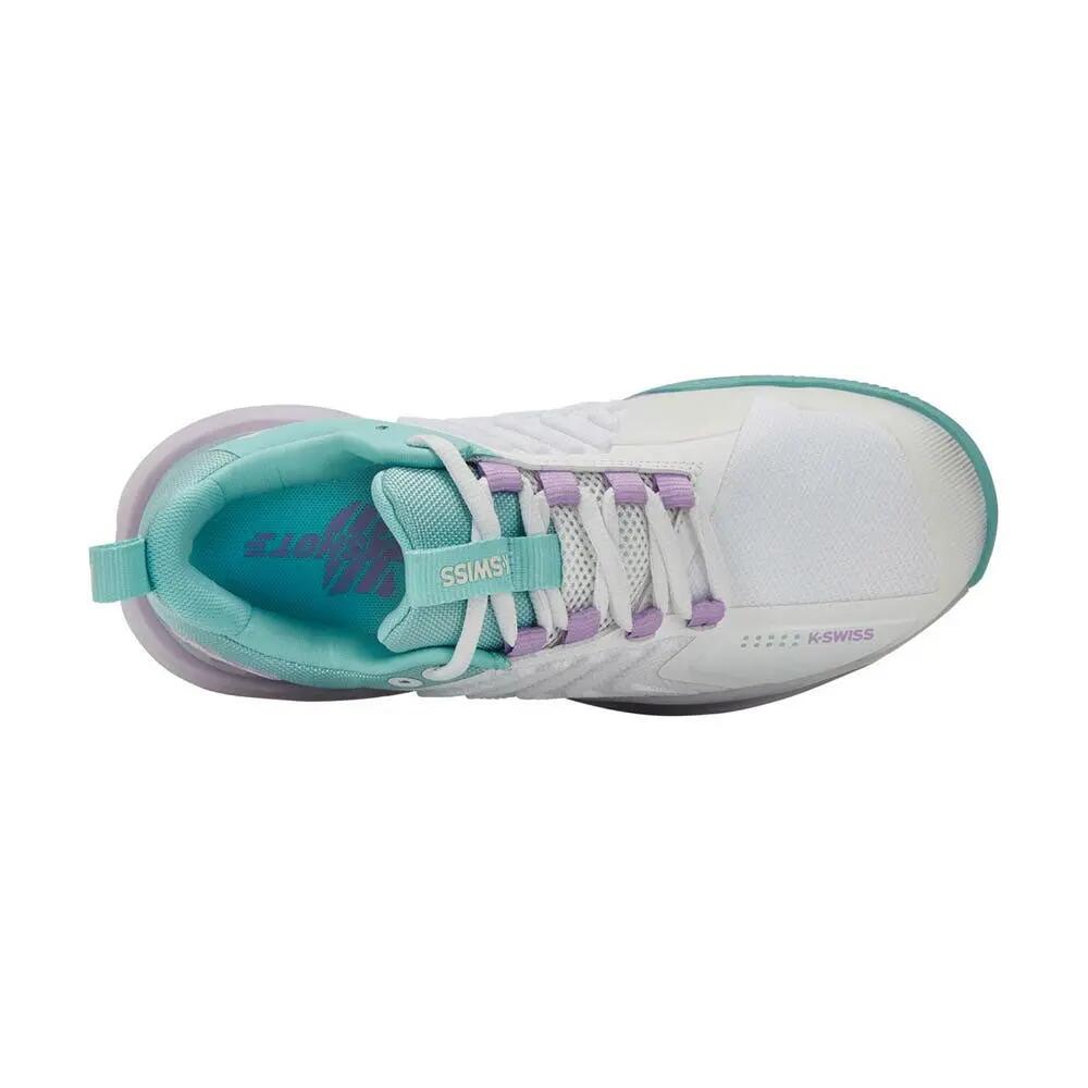 Kswiss Ultrashot 3 Blanco Azul Mujer 96988190 3/5