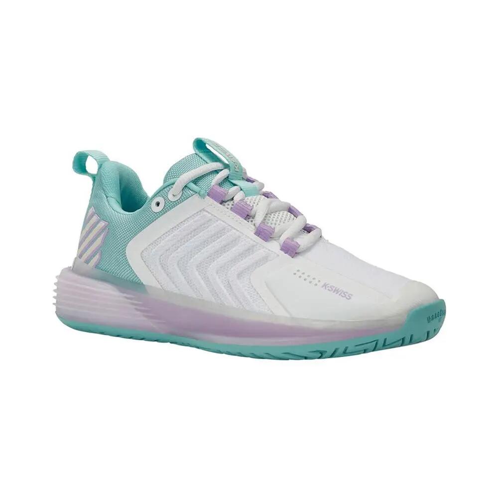 Kswiss Ultrashot 3 Blanco Azul Mujer 96988190 2/5